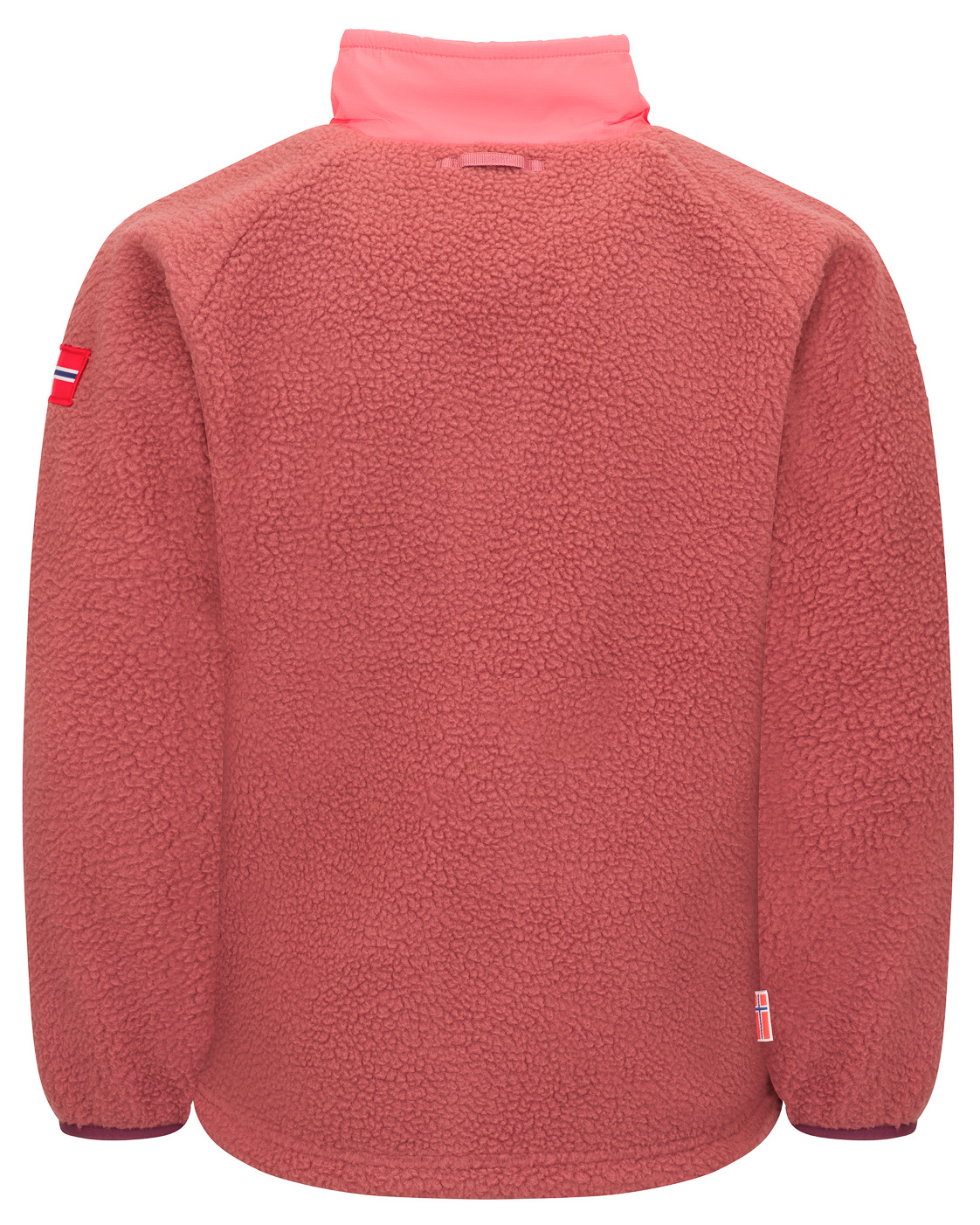 Trollkids Odda Fleece Jacke XT Frozen Berry/Deep Ruby