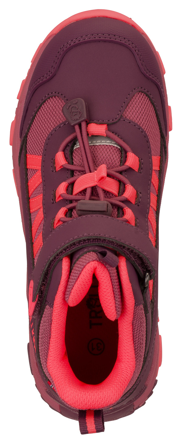 Trollkids Tronfjell Hiker Mid Deep Ruby/Frozen Berry