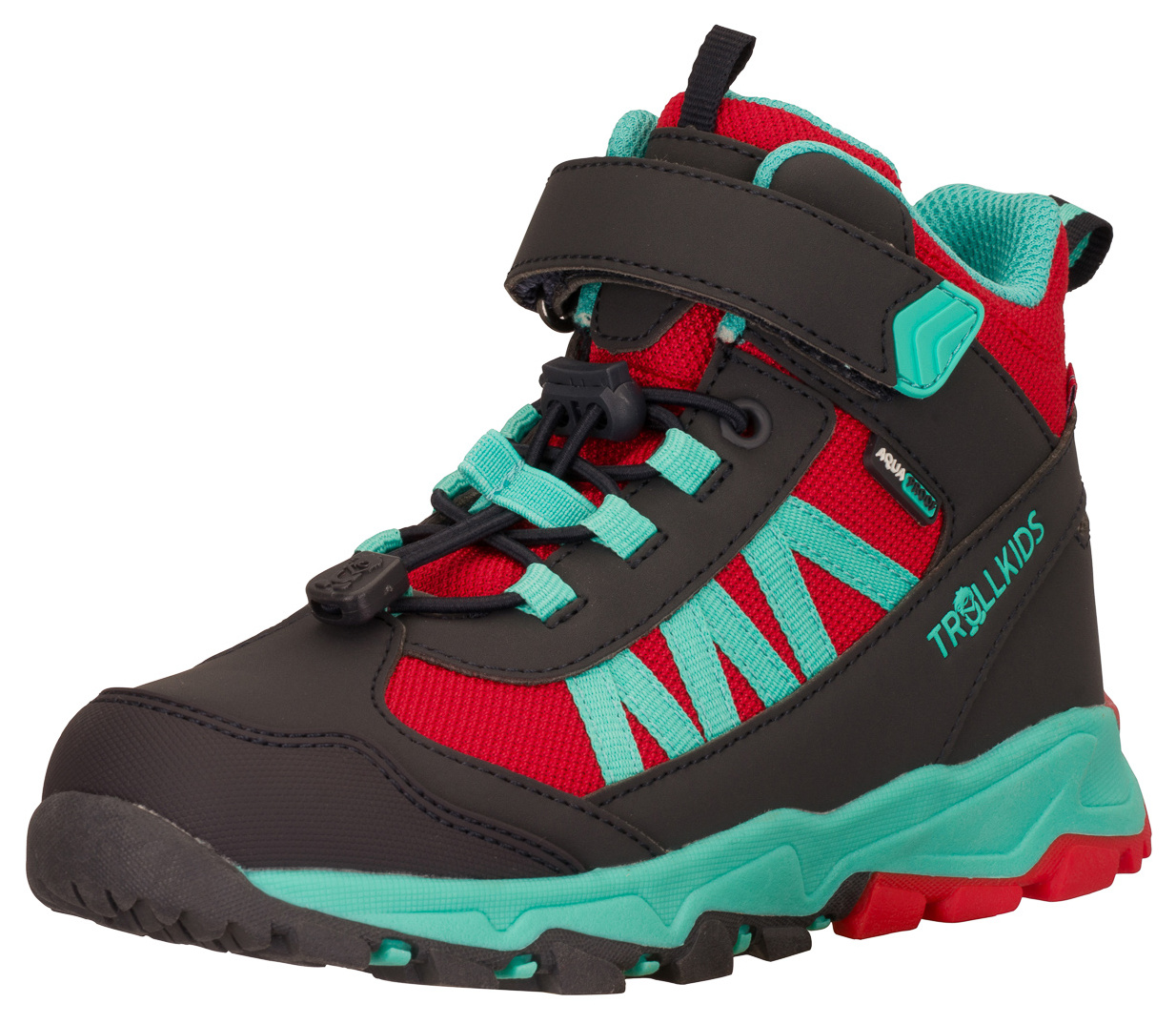 Trollkids Tronfjell Hiker Mid Chili Red/Black