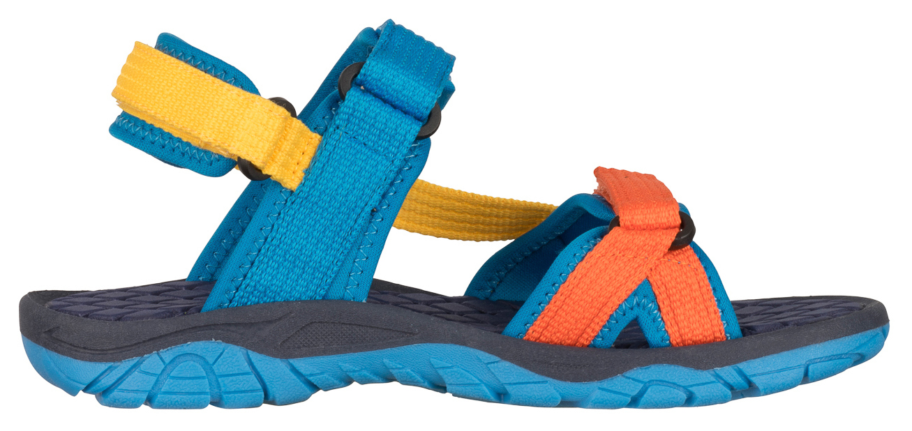 Trollkids Oslofjord Sandalen dynamic blue/bright orange