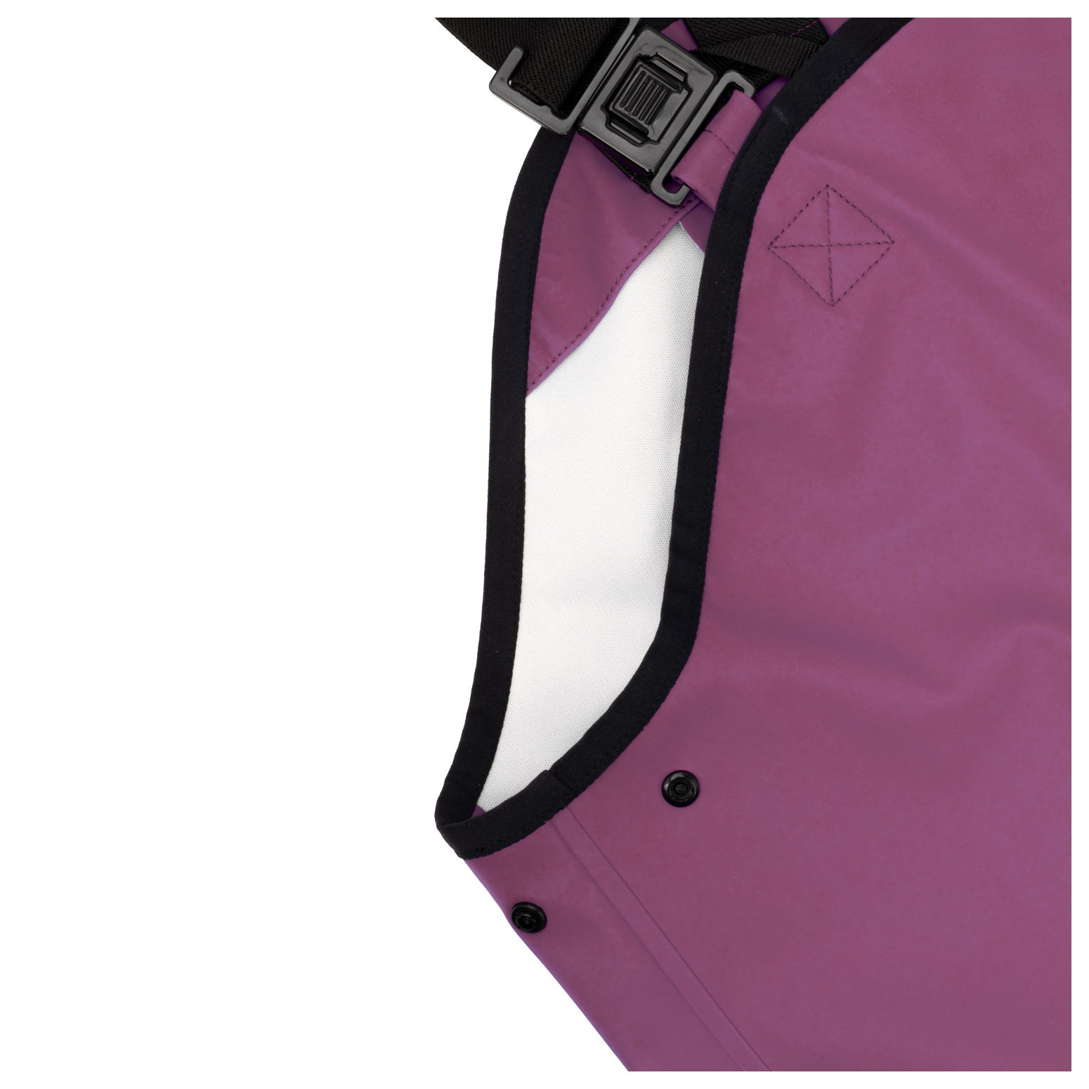 Trollkids Odda Regen Latzhose XT mauve