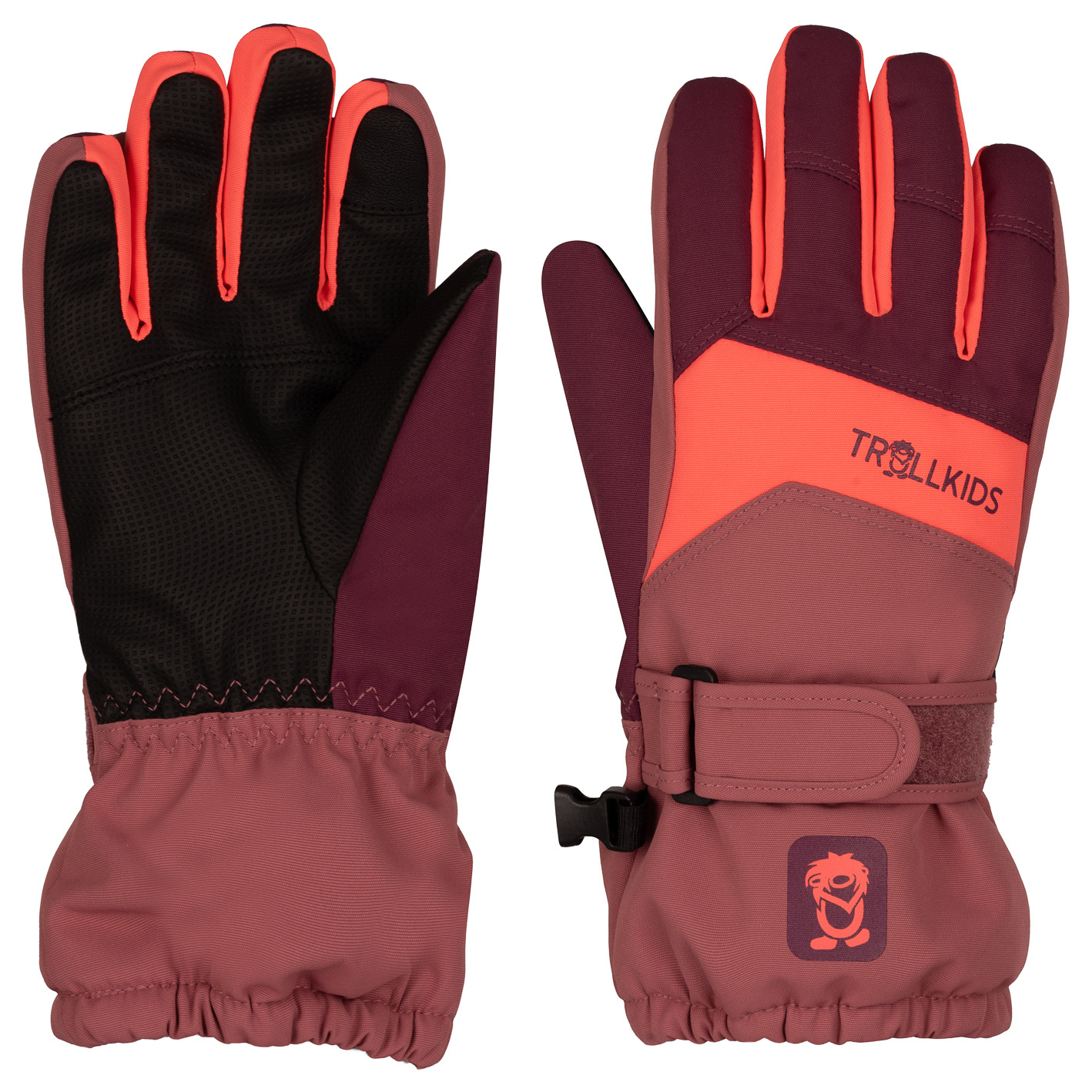 Trollkids Rauland Glove Frozen Berry