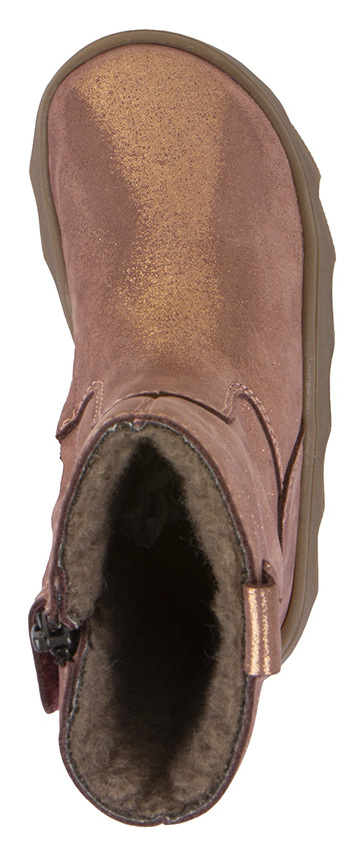 Froddo Barfuß Zeru Tex Winterstiefel Pink/Gold