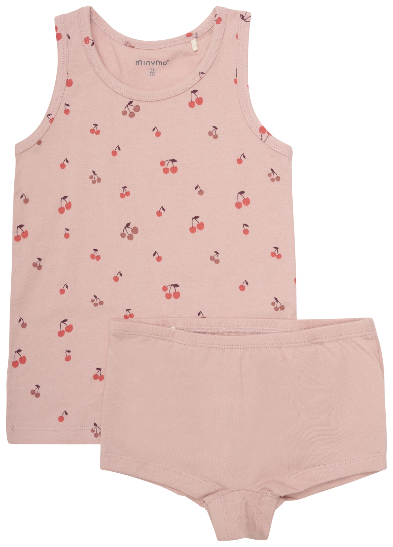 Minymo Girl Unterwäsche Set Kirsche rose