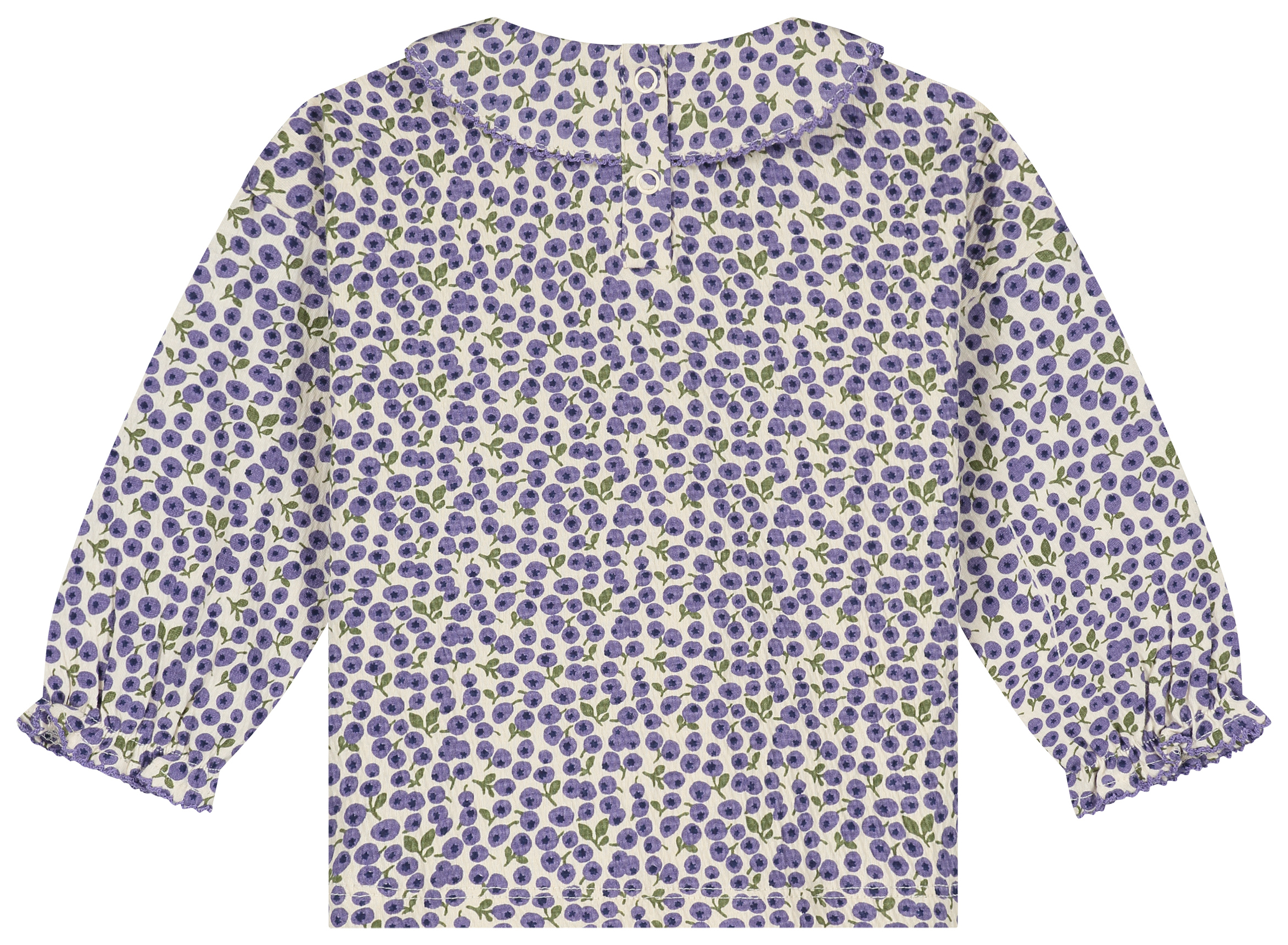 Babyface Baby Girl Langarmshirt Blueberry cream