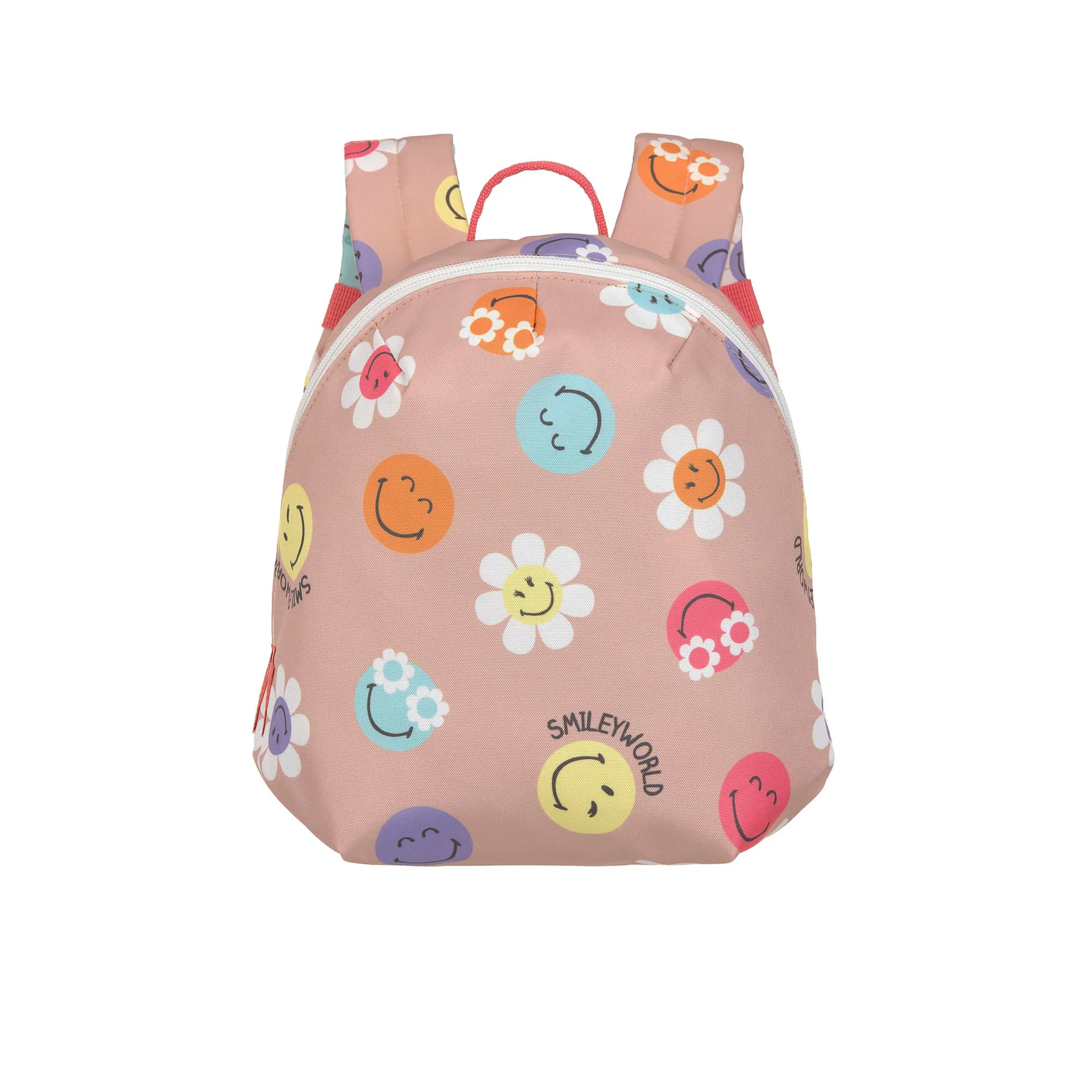 Lässig Tiny Backpack Smiley World dusty rose