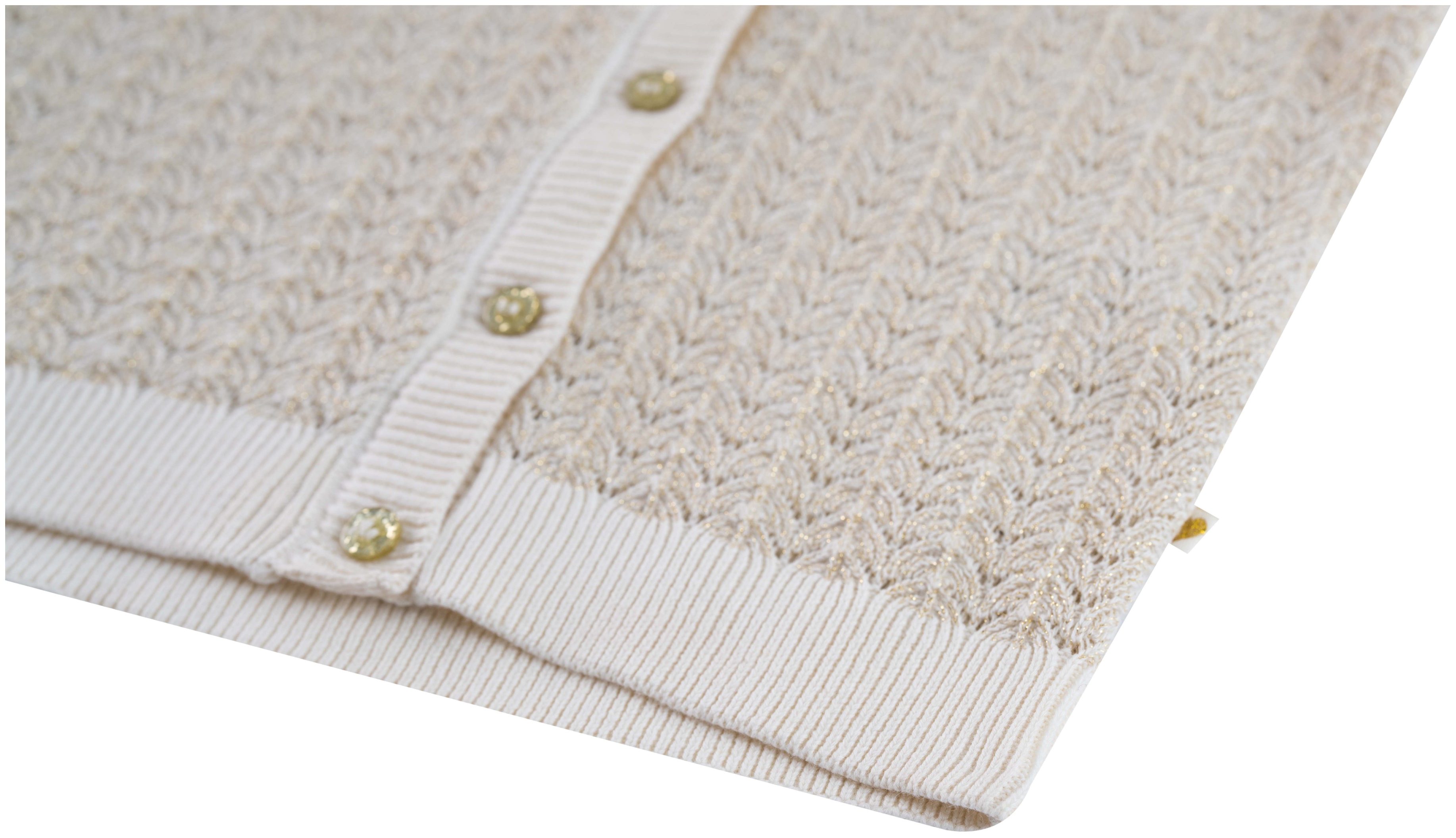Someone Girl Strickjacke Gold