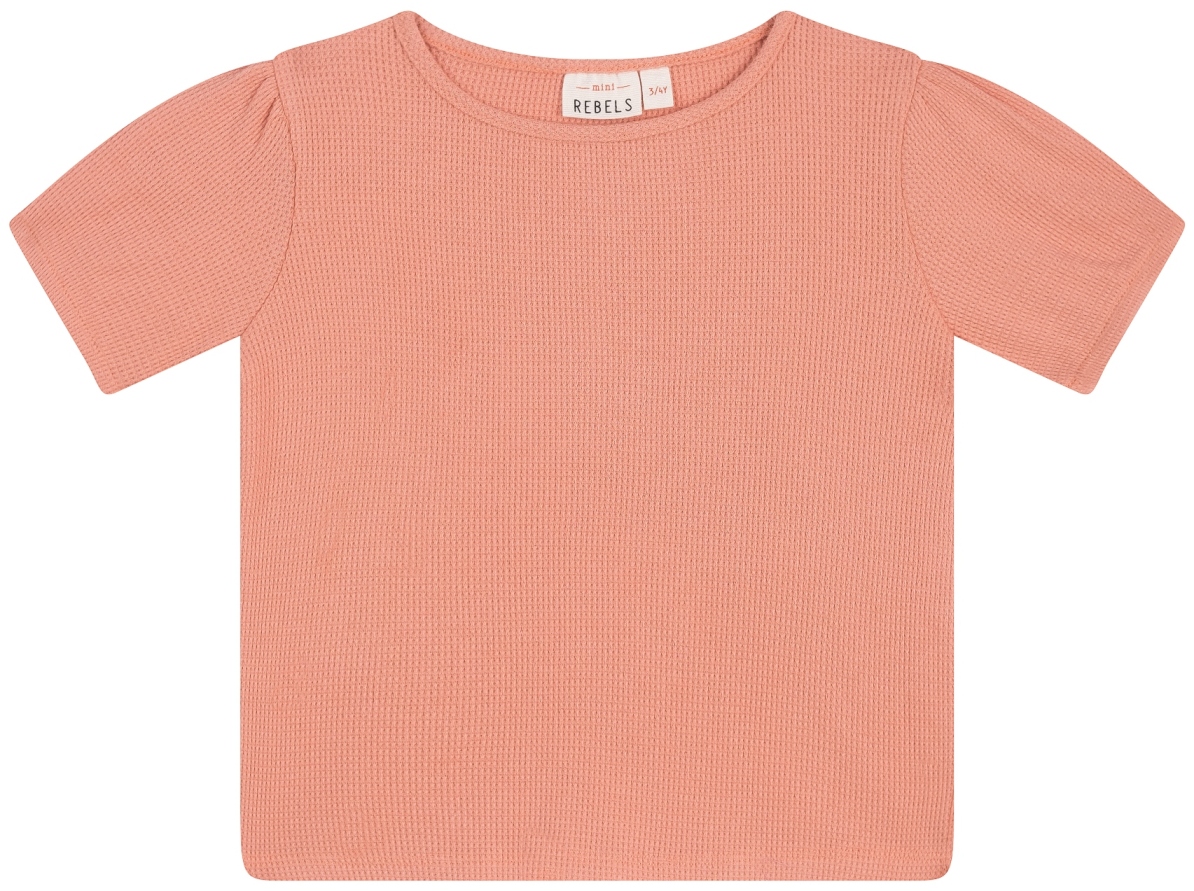 Someone Girl Kurzarmshirt Uni coral