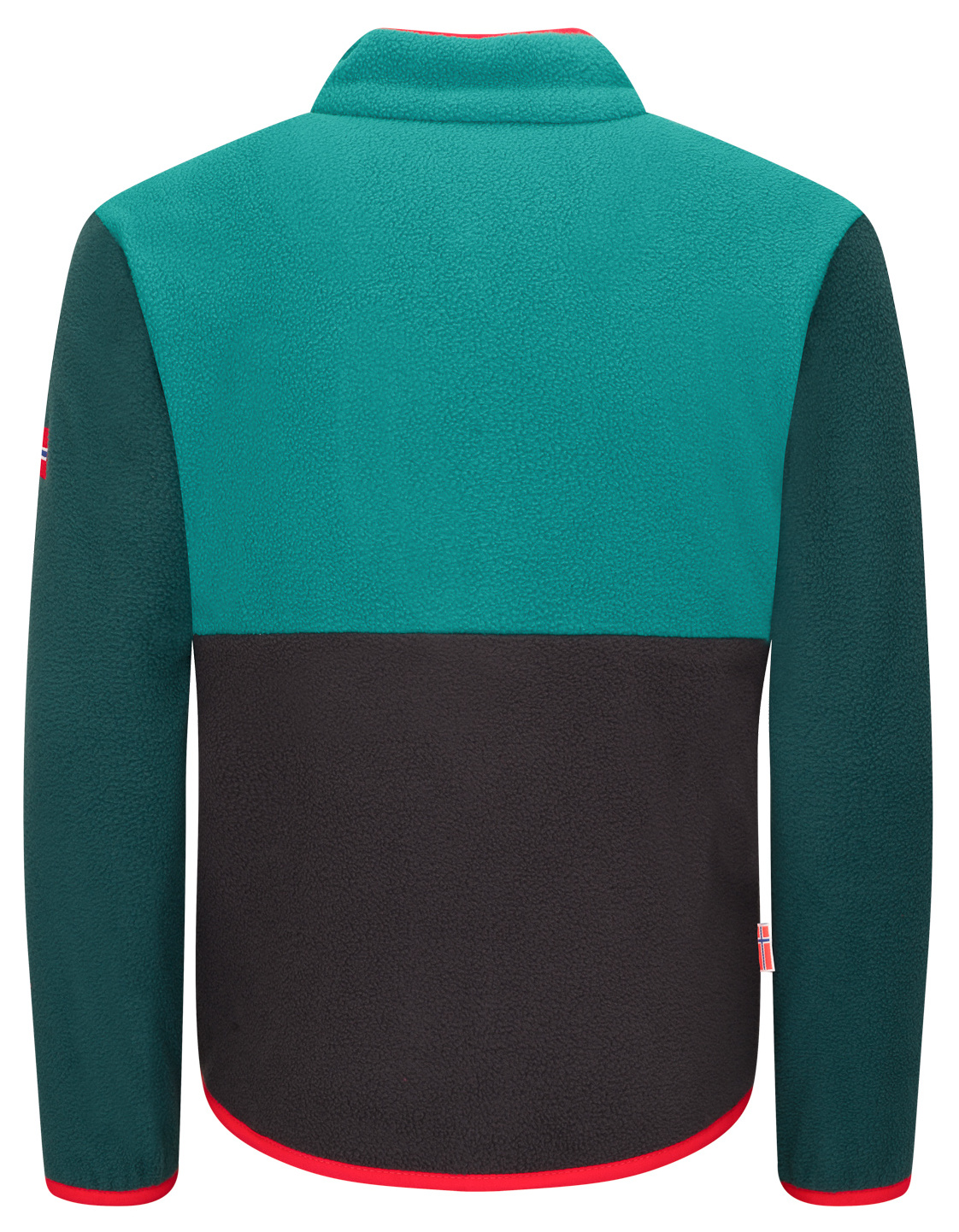 Trollkids Flekkefjord Half Zip Fleece Pullover Black