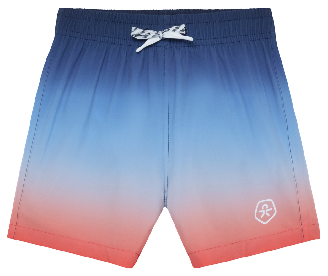Color Kids Badeshorts AOP Magic blue
