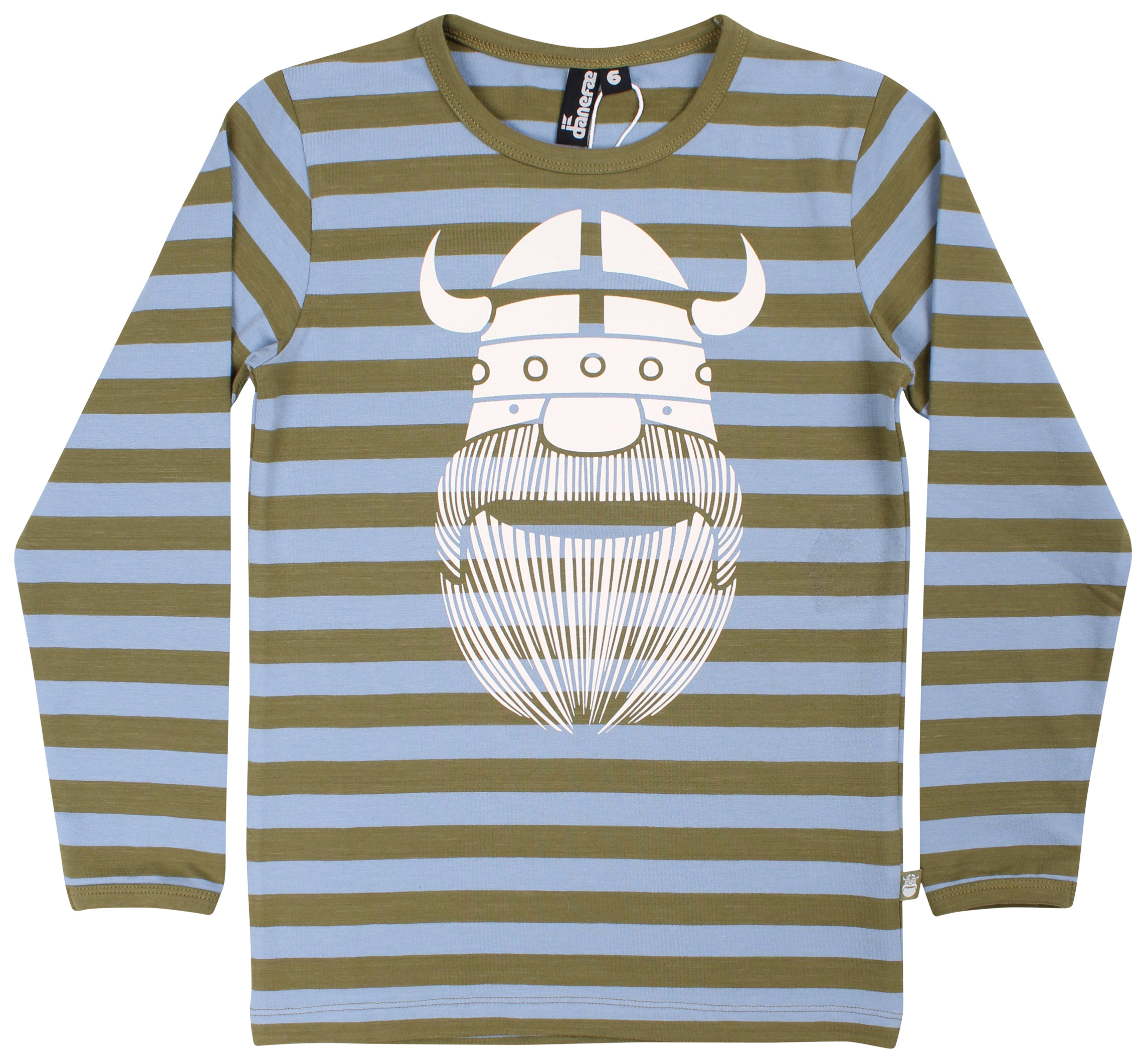 Danefae Langarmshirt Danenorthpole ERIK grey/olive