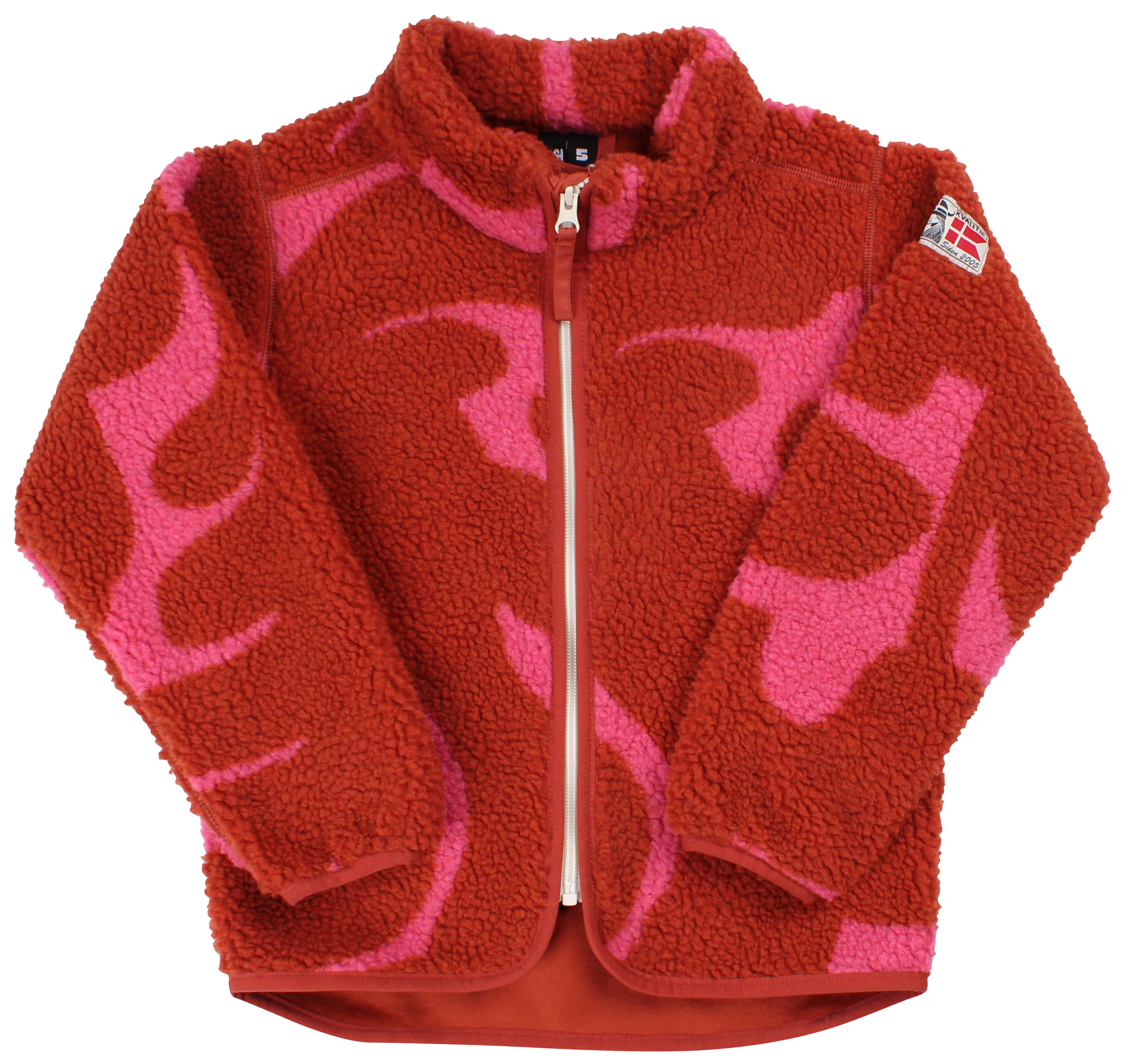 Danefae Girl Fleecejacke Chili/Soft Cherry TROPS