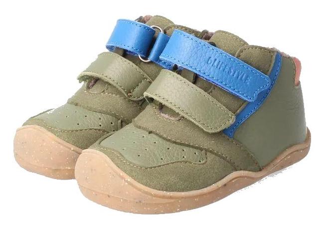 bLIFESTYLE Barfussschuh Anurafrosch Baby khaki
