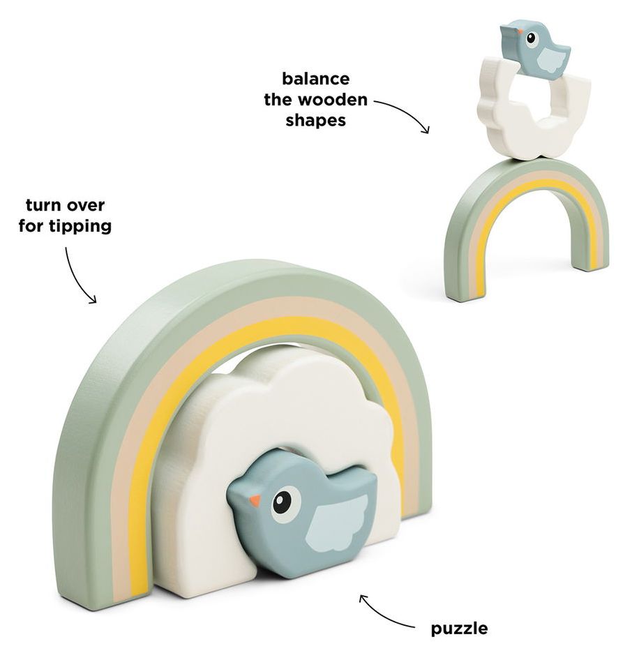 Done by Deer Stapelturm Birdee Colour mix