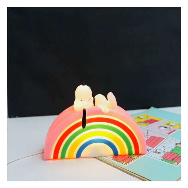 House of disaster Peanuts Snoopy Rainbow Mini Led  13 x 16 x 4 cm