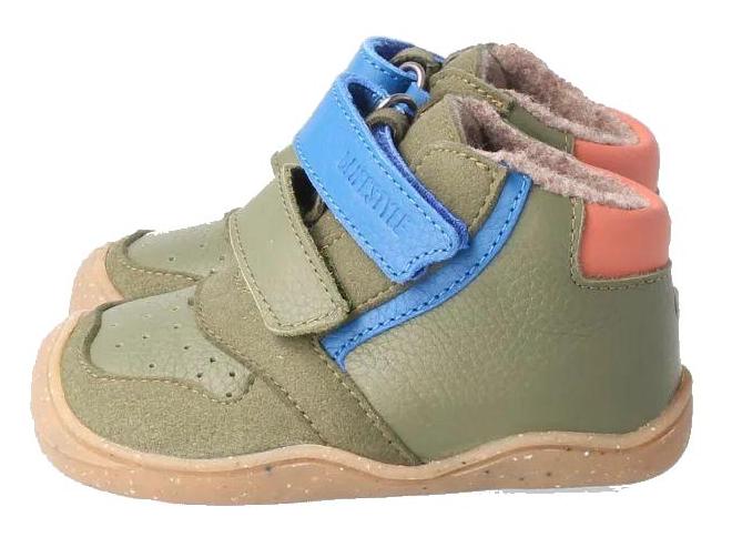 bLIFESTYLE Barfussschuh Anurafrosch Baby khaki