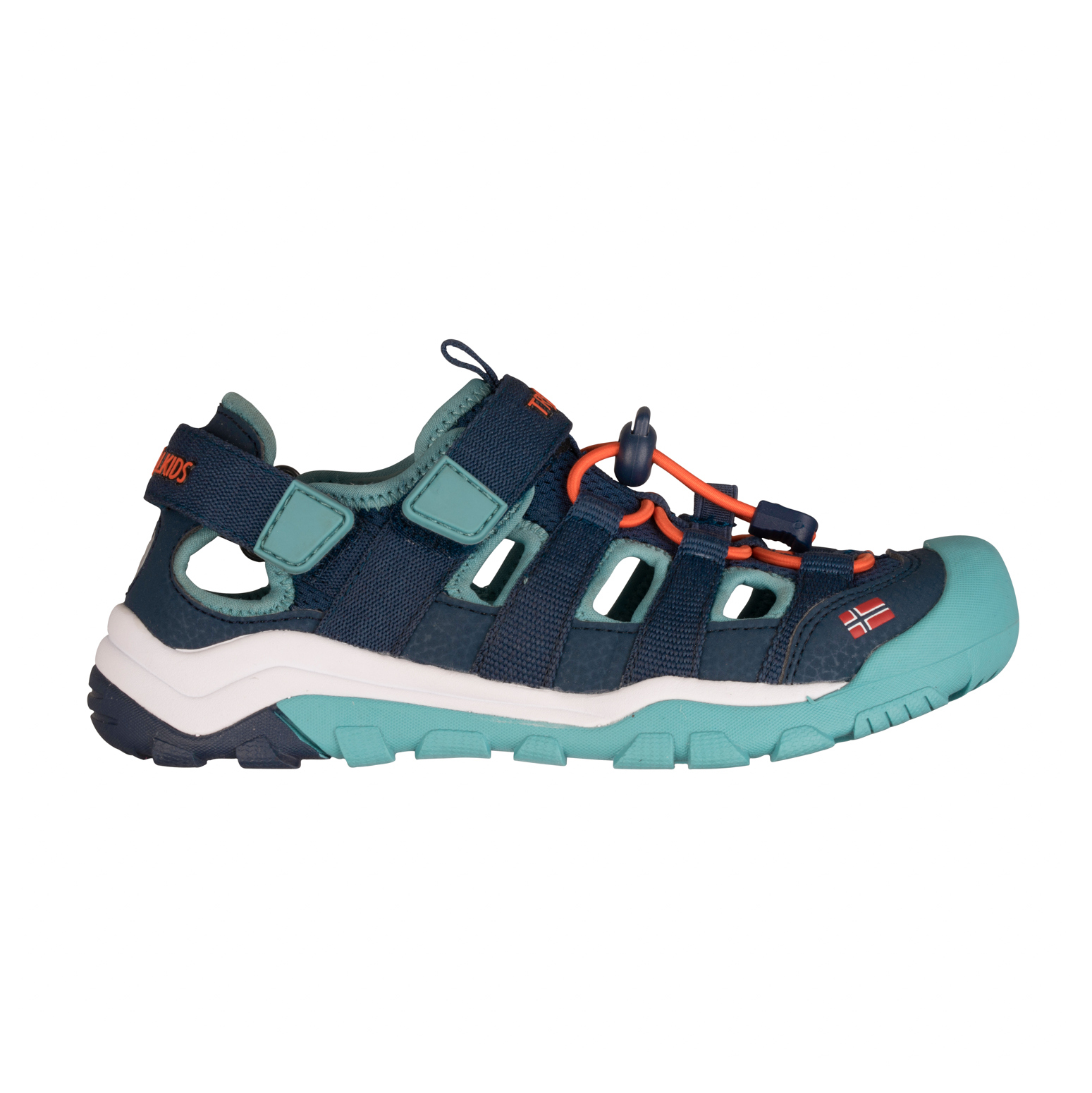 Trollkids Kristiansand Sandalen XT dark navy/dusky turquoise