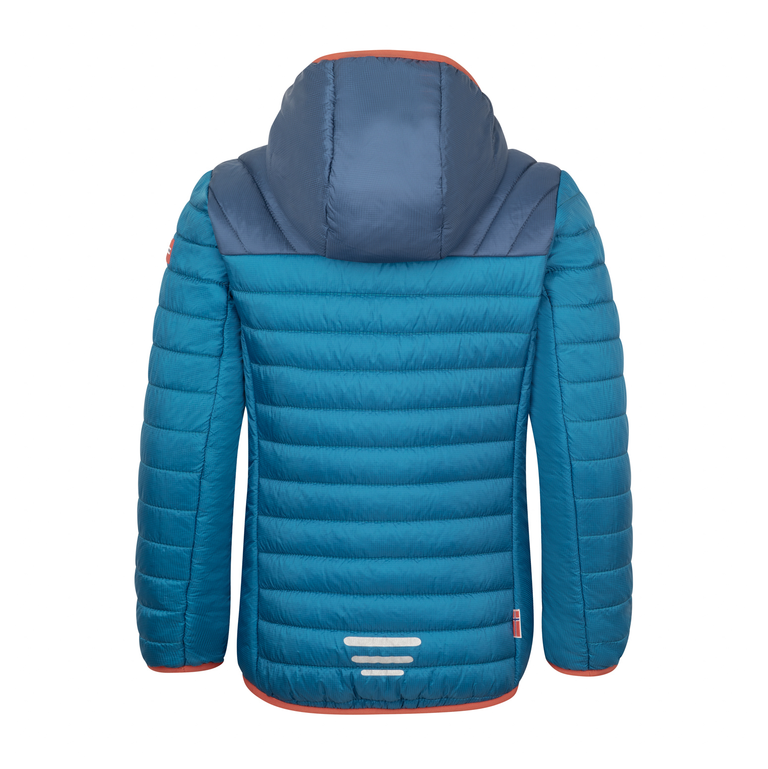 Trollkids Eikefjord Polyfibre Jacke summernight blue