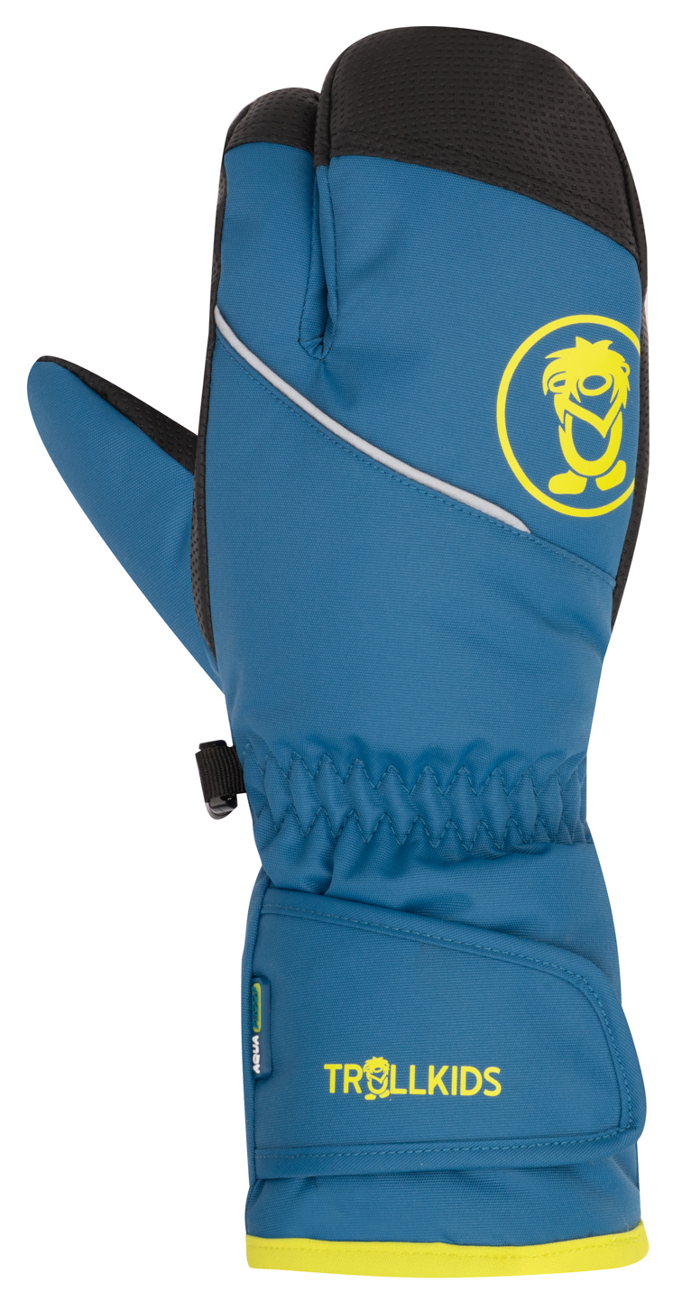 Trollkids Troll 3 Finger Glove Nordic Blue