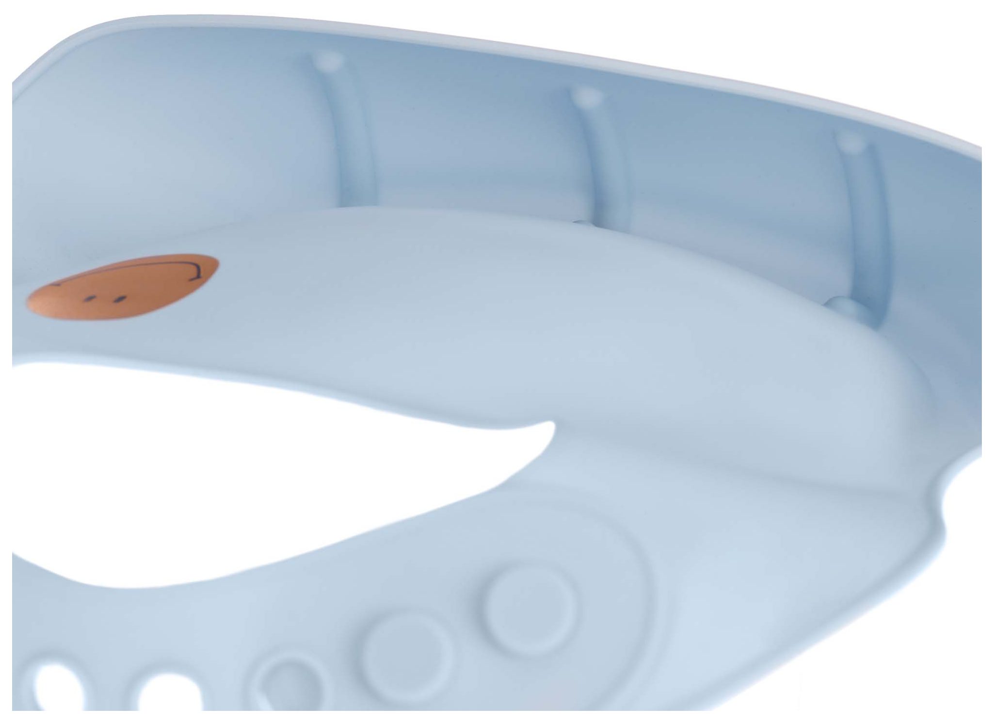 Lässig Lätzchen Silikon Happy Rascals Smile sky blue