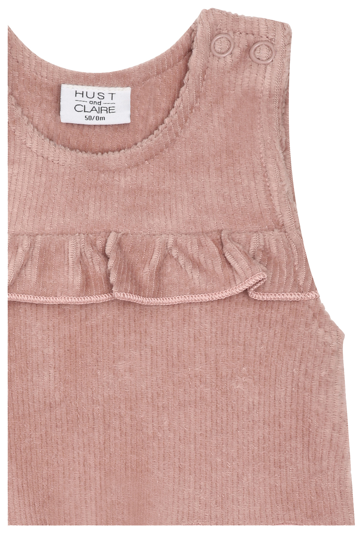 Hust & Claire Baby Girl Latzhose Samtcord Adobe Rose