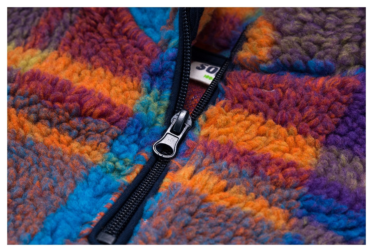 Someone Boy Teddyfleecejacke color mix