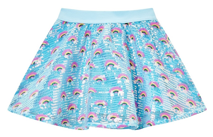 Someone Girl Rock Rainbow/Pailletten Light Blue