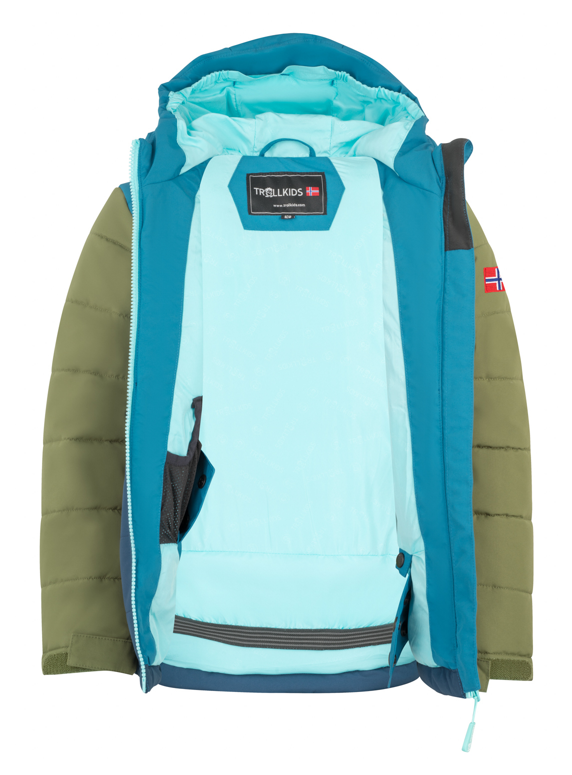 Trollkids Hemsedal XT Winterjacke Dark Marine/Mystic Blue