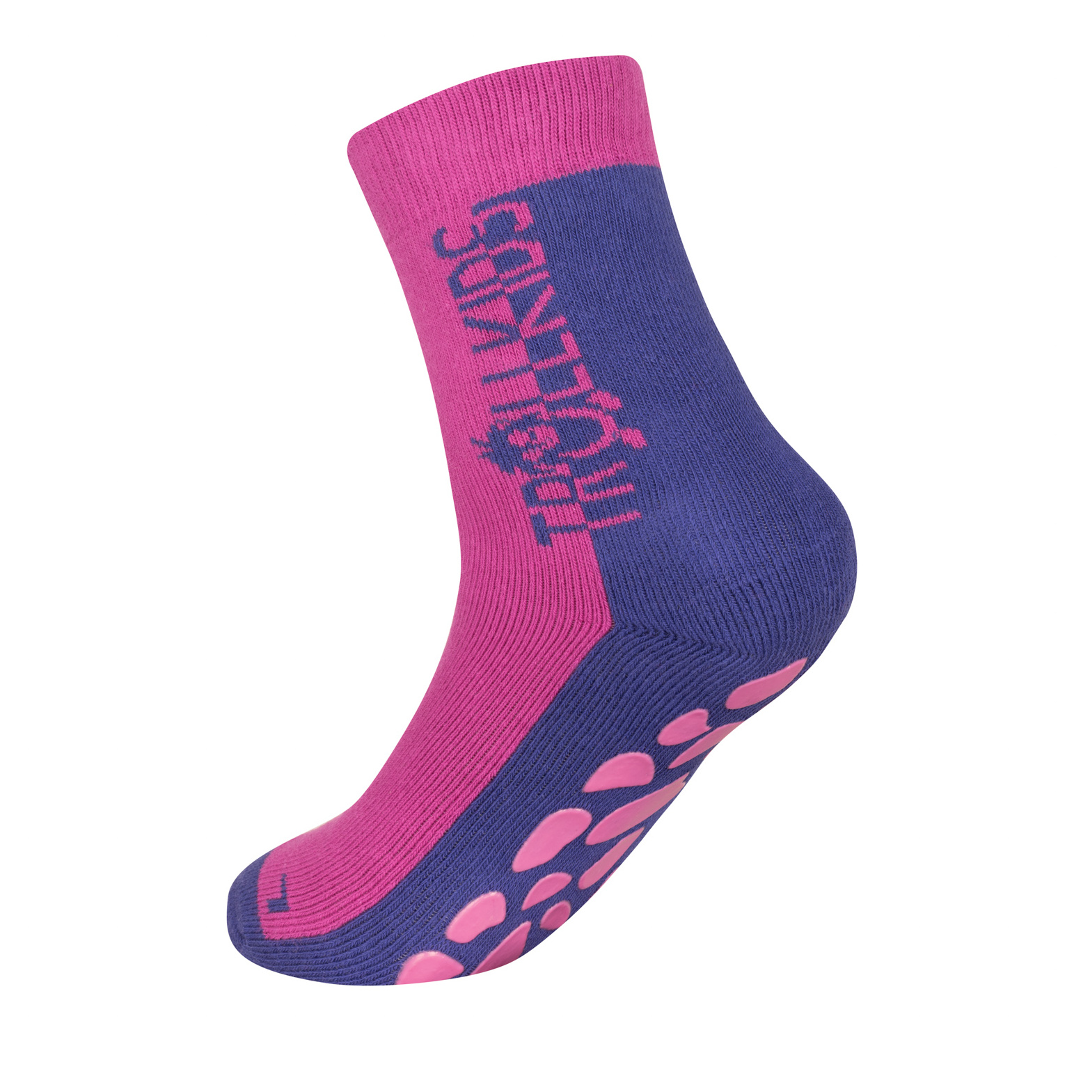 Trollkids Anti Slip Stoppersocken Bright Berry