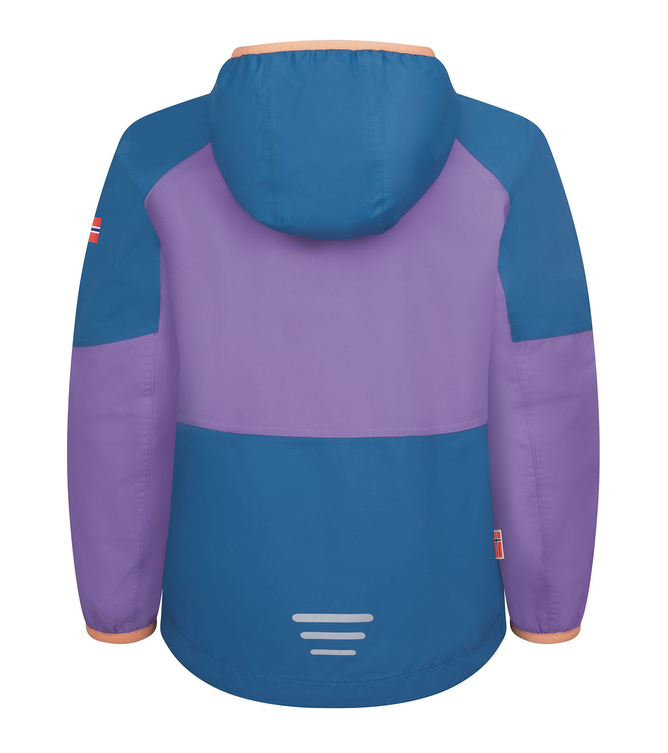 Trollkids Bjordal Regen Jacke cornflower/violet sorbet