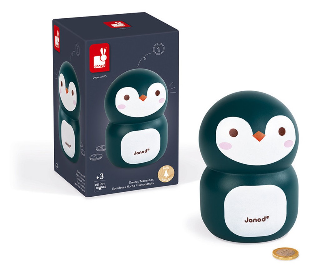 Janod Spardose Pinguin