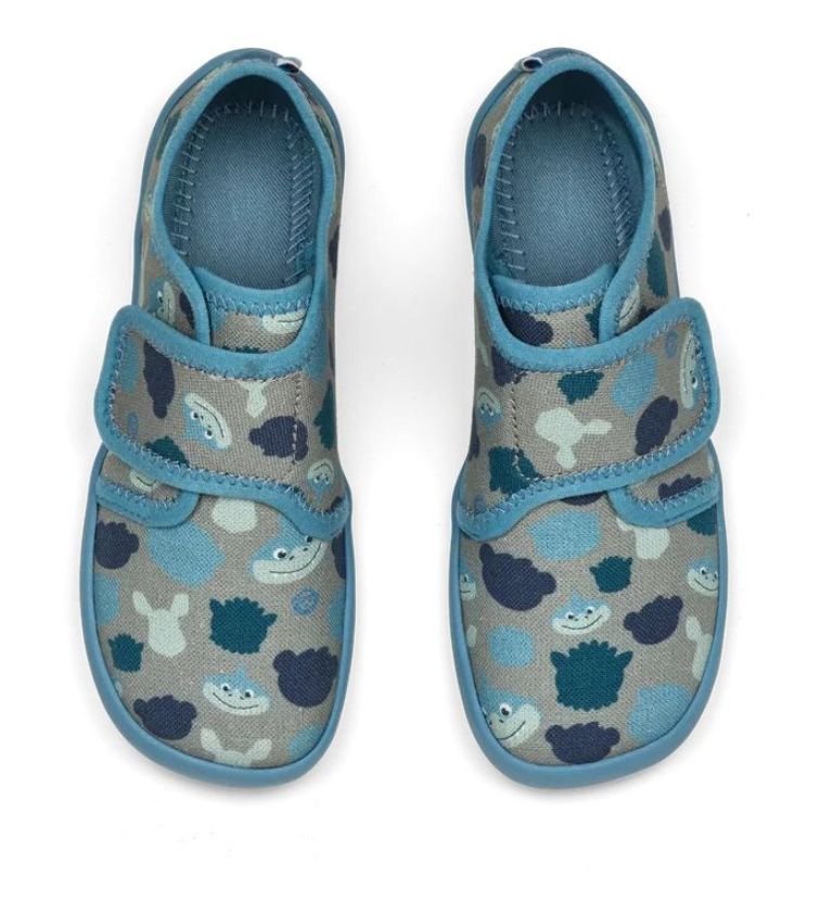 Affenzahn Slipper Hausschuhe Cotton Movy Hai
