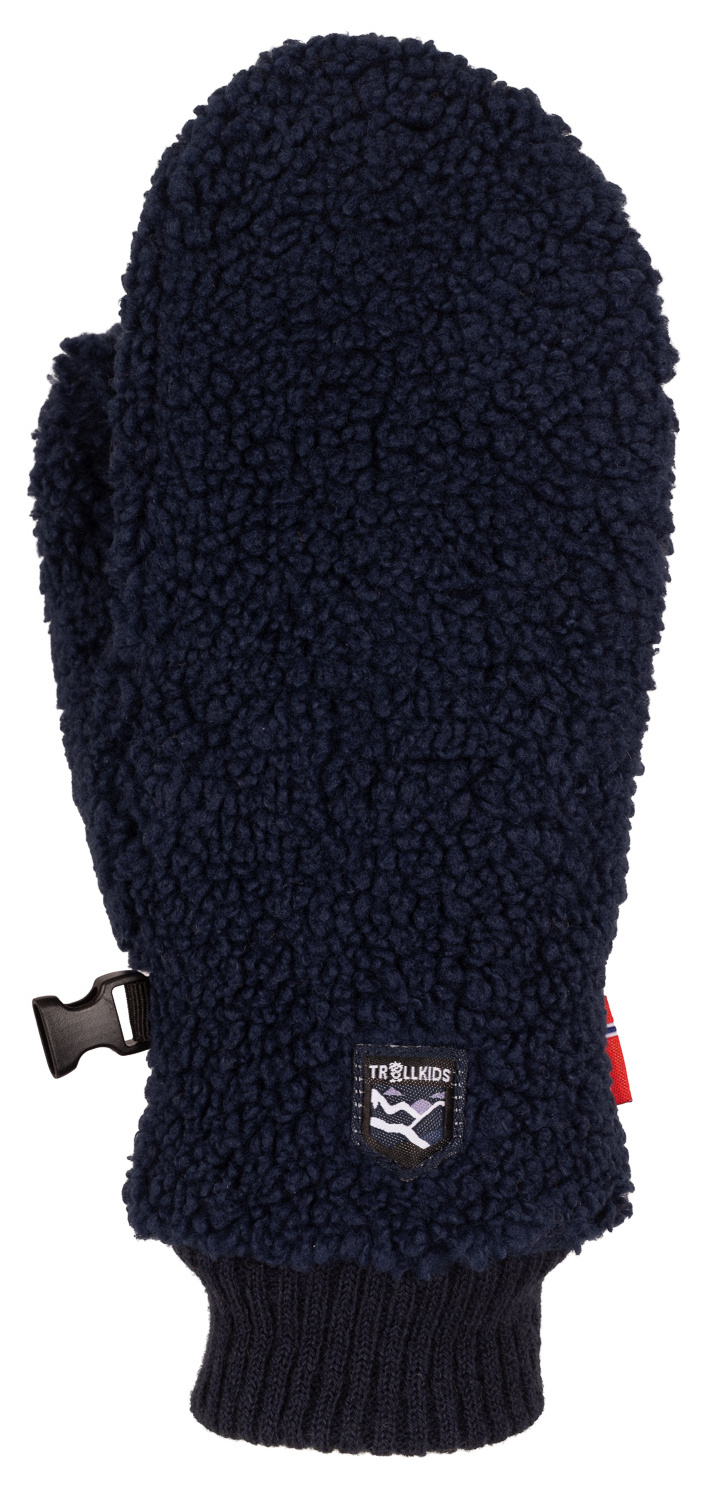 Trollkids Trollfjord Fleece Mitten Navy