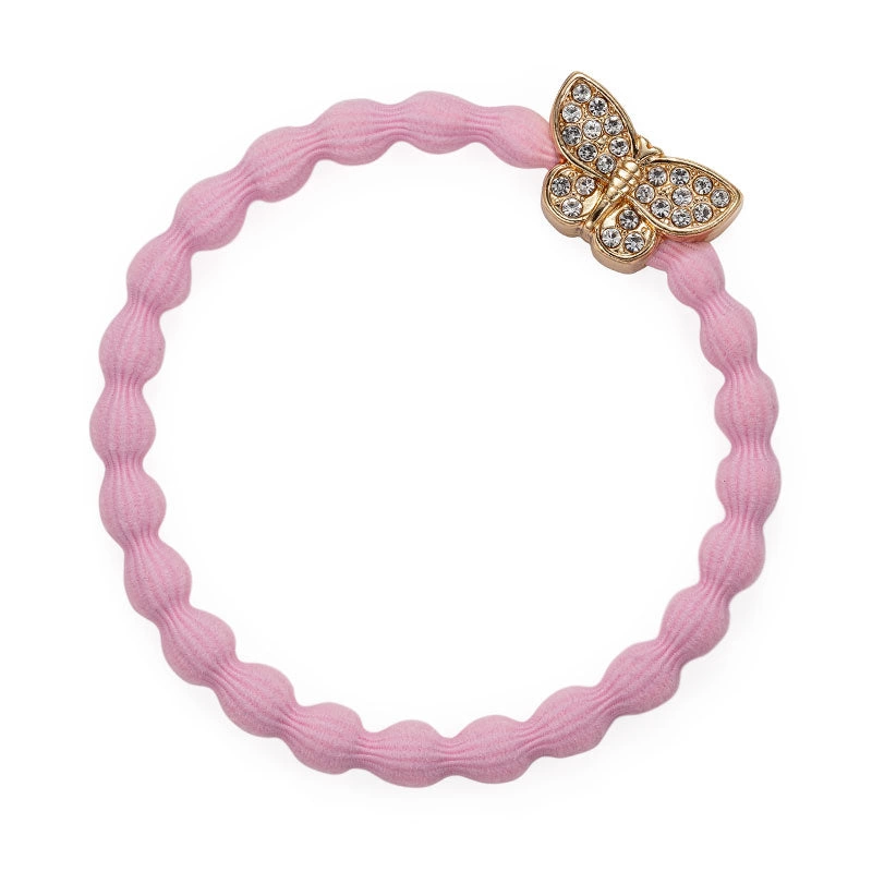 byEloise Haargummi Bling Butterfly soft pink