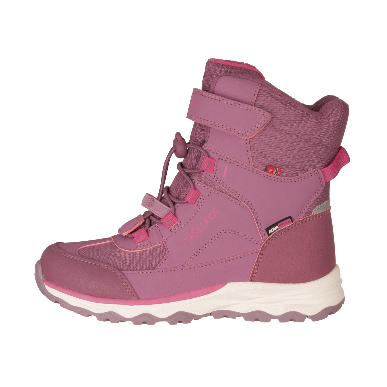 Trollkids Hafjell Winter Boots XT Mauve/Light Magenta