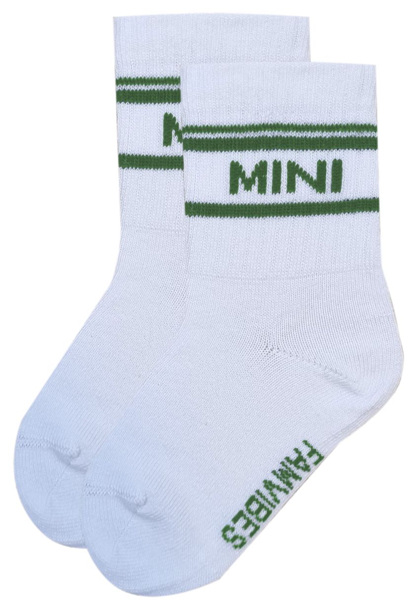 Famvibes Socken MINI Striped weiß/grün