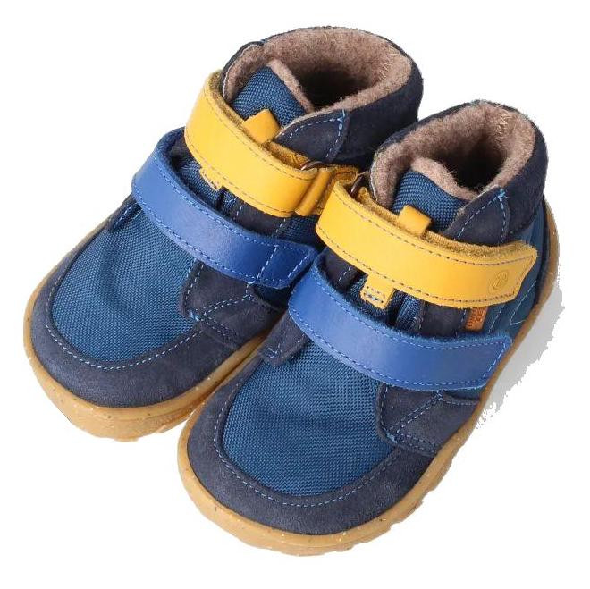 bLIFESTYLE Barfussschuh Tex Biber Kids nachtblau