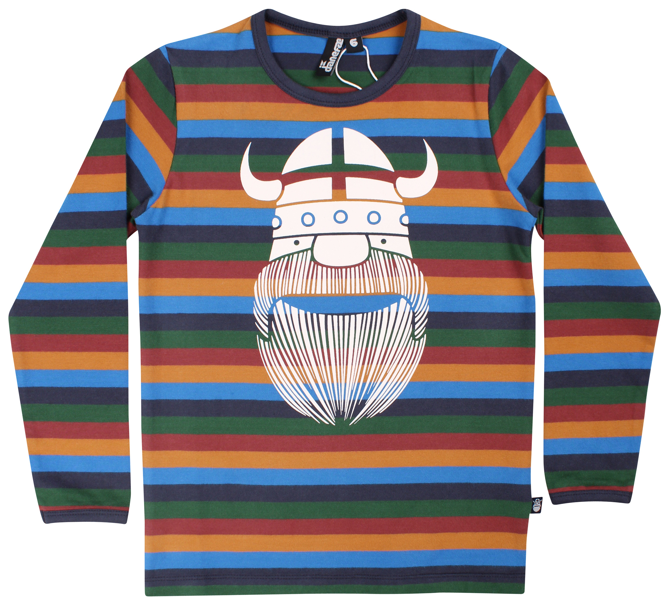 Danefae Langarmshirt Danesophus ERIK orange/blue