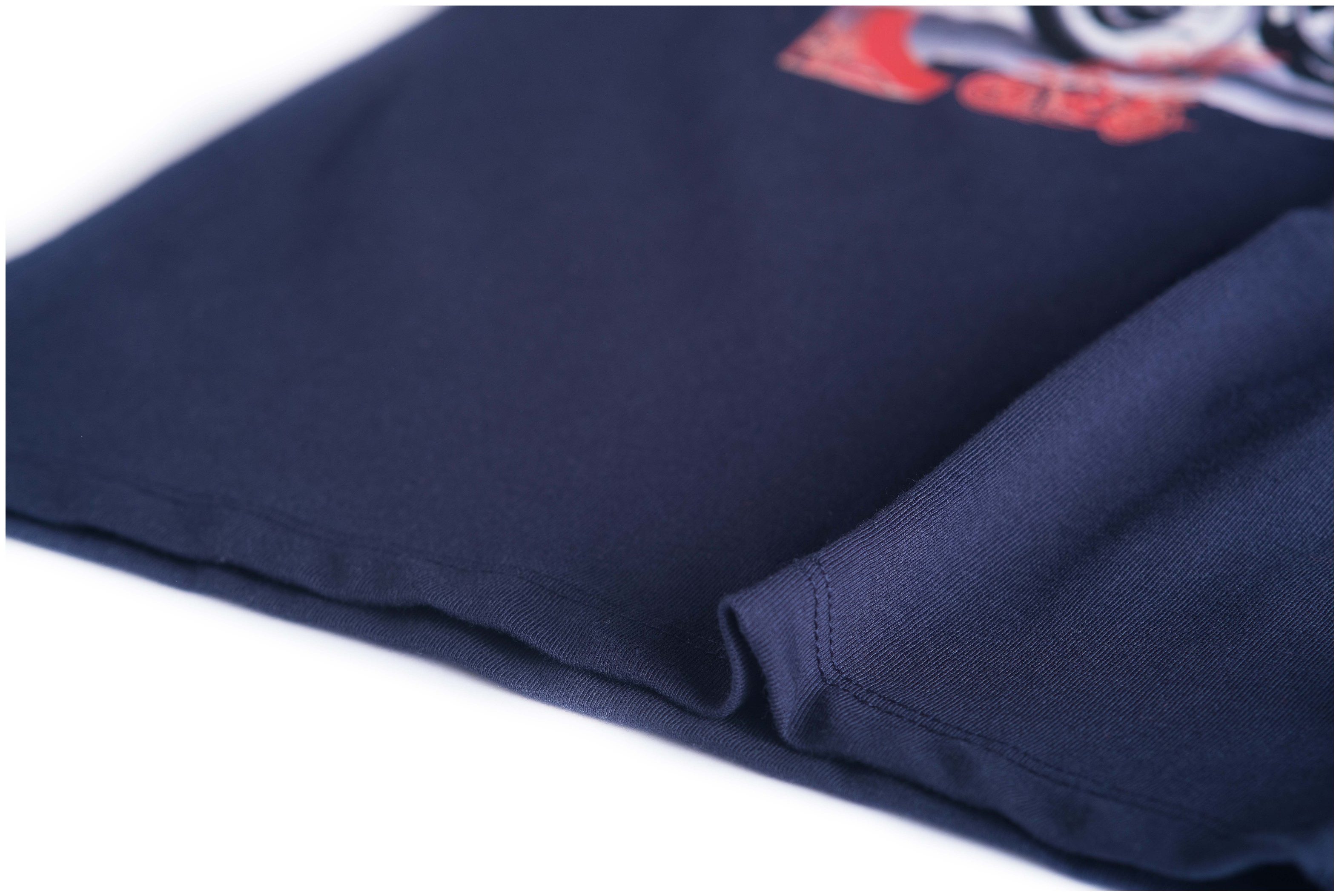 Someone Boy Langarmshirt Motorbike navy