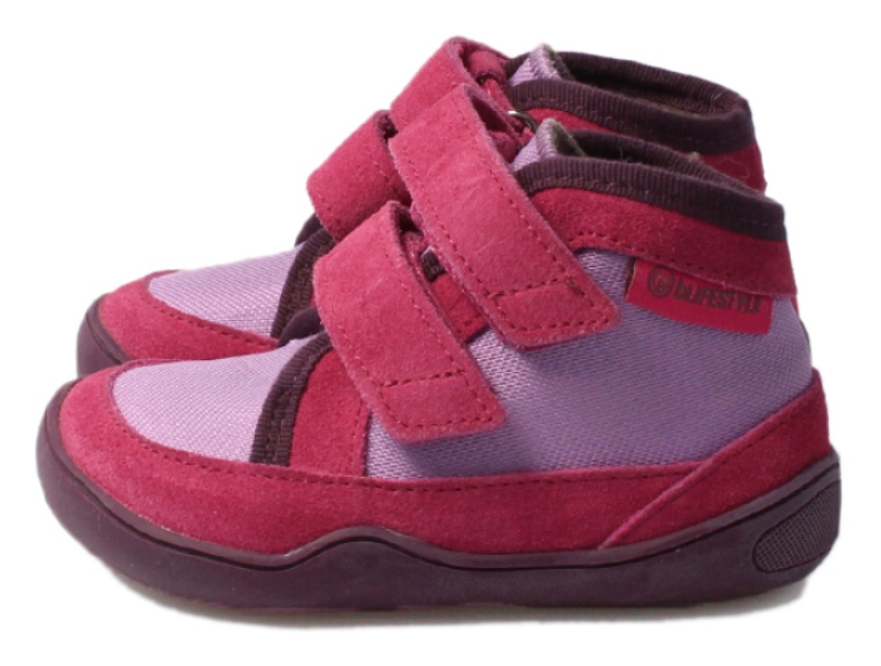 Blifestyle Barfußschuh LORIS vlies winterbeere