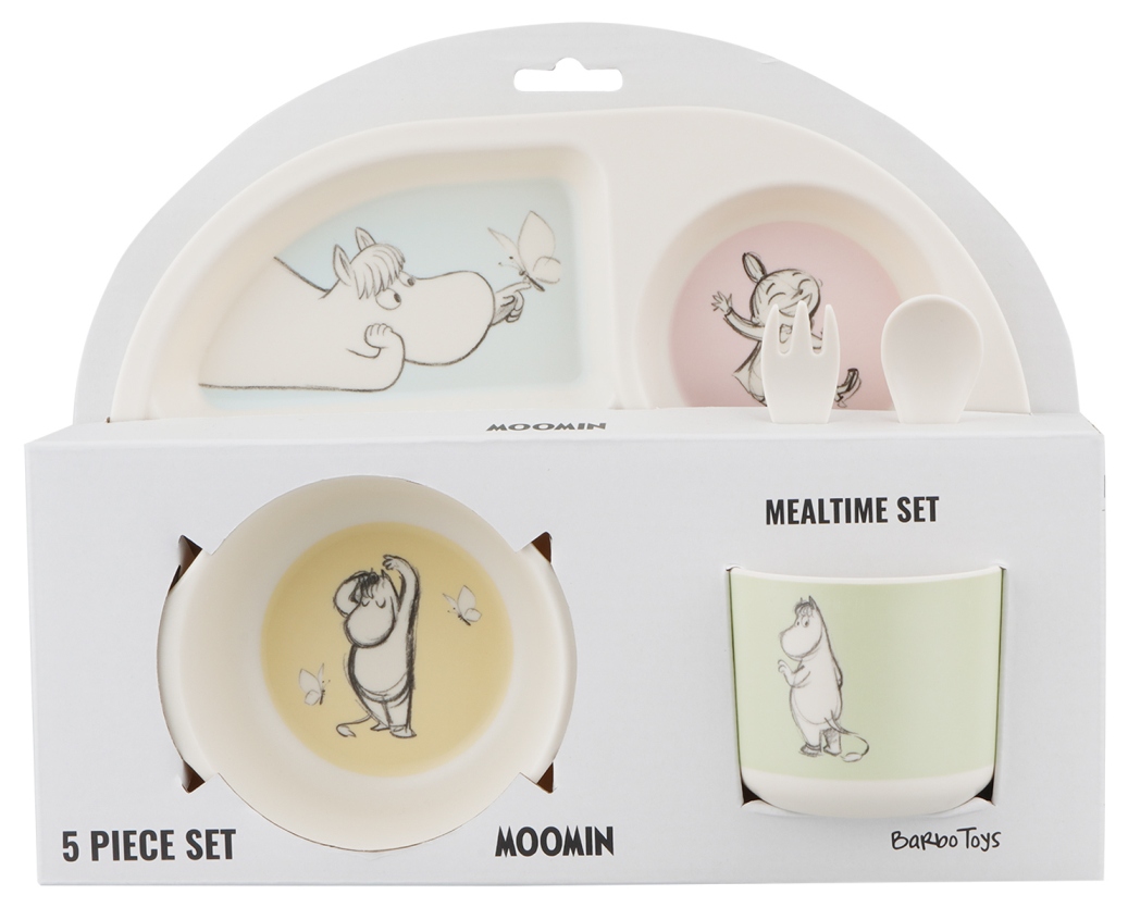 Barbotoys Geschirr-Set 5 Teile Moomin bunt