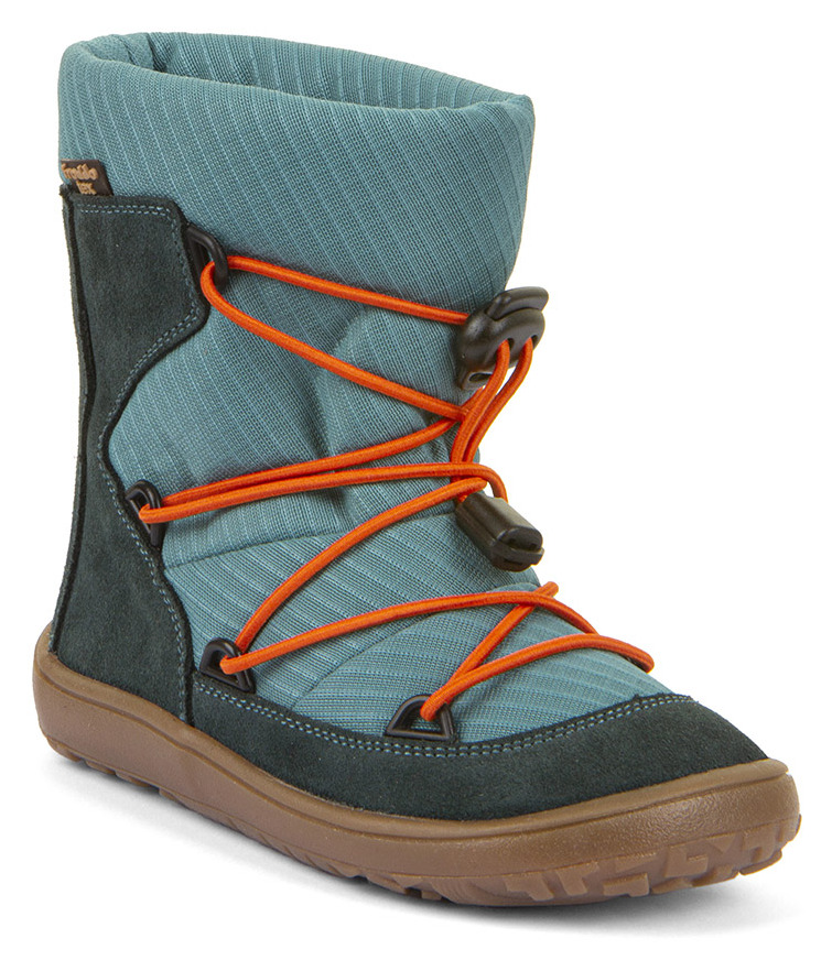 Froddo Barfuß Boot Tex Track Wool Petrol