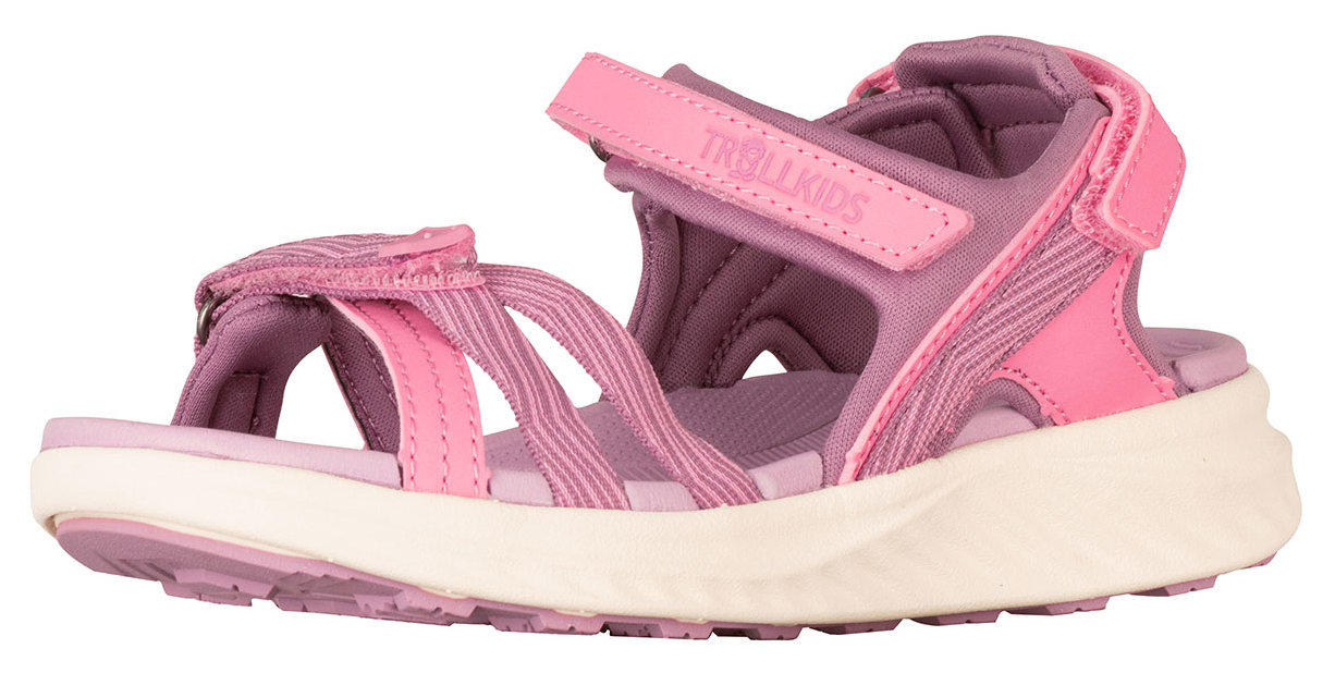 Trollkids Girls Preikestolen Sandalen XT peony rose/orchid