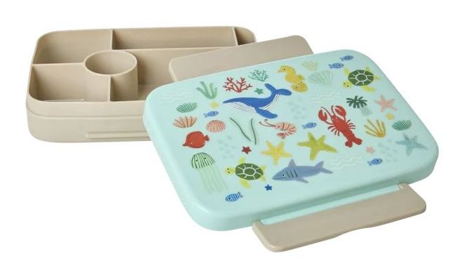 Rice Lunchbox 6er Einteilung Ocean Blue