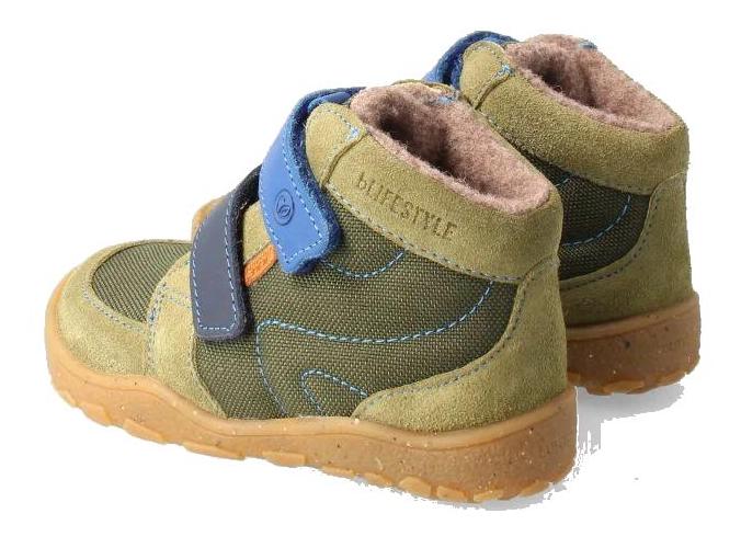 bLIFESTYLE Barfussschuh Tex Biber Kids khaki