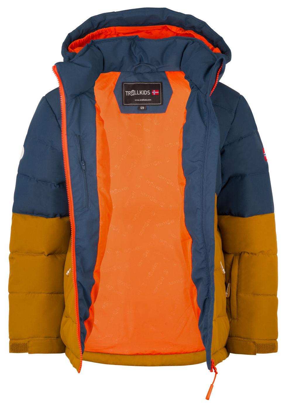 Trollkids Gryllefjord Jacke Bronze Mystic Blue