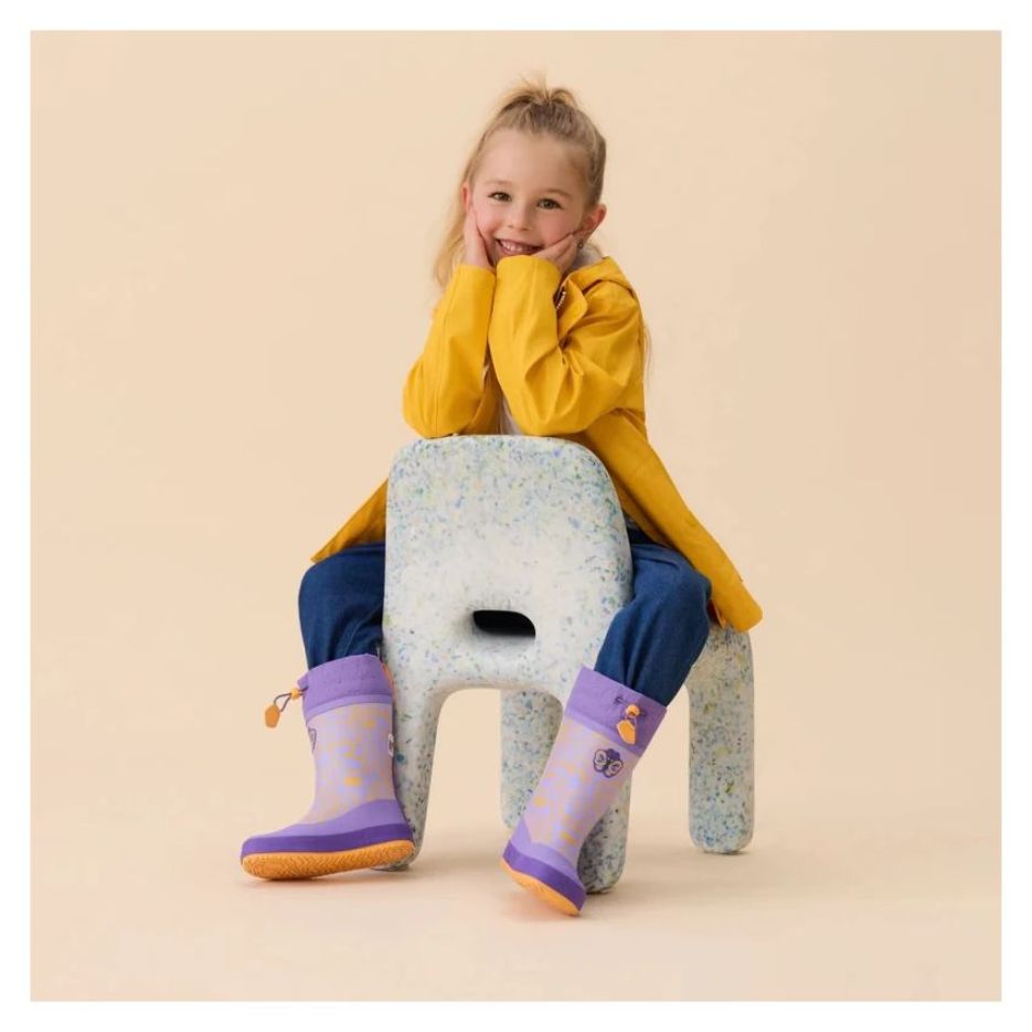 Affenzahn Gummistiefel Gefüttert Vegan Puddly Butterfly