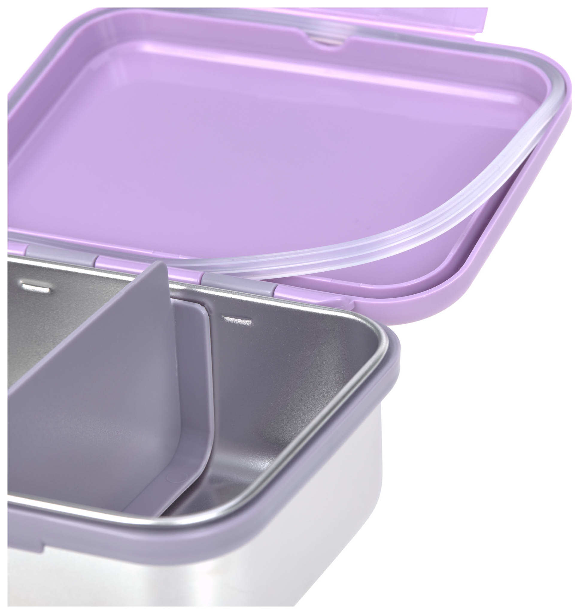 Lässig Lunchbox Stainless Steel Little Gang Heart lilac
