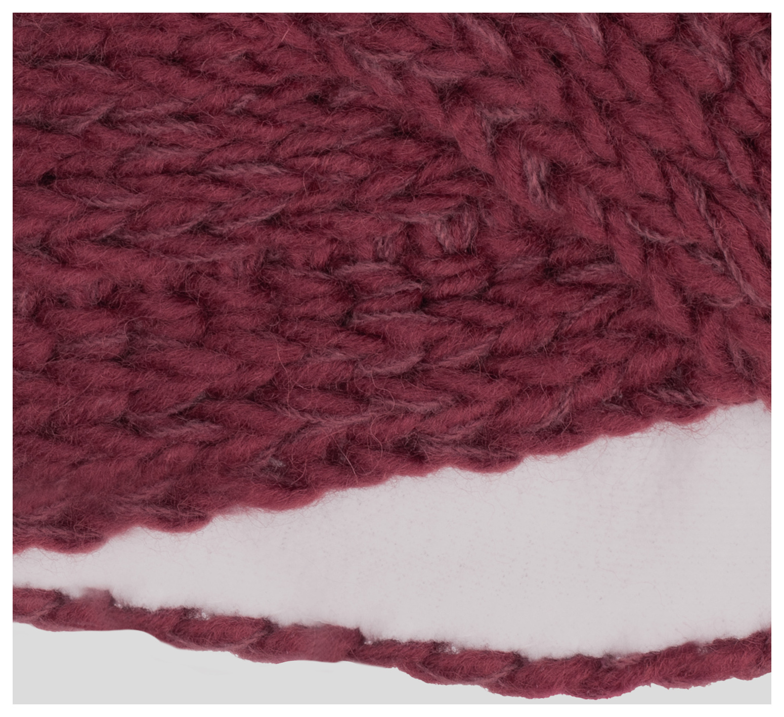 Trollkids Girls Winter Headband Deep Ruby