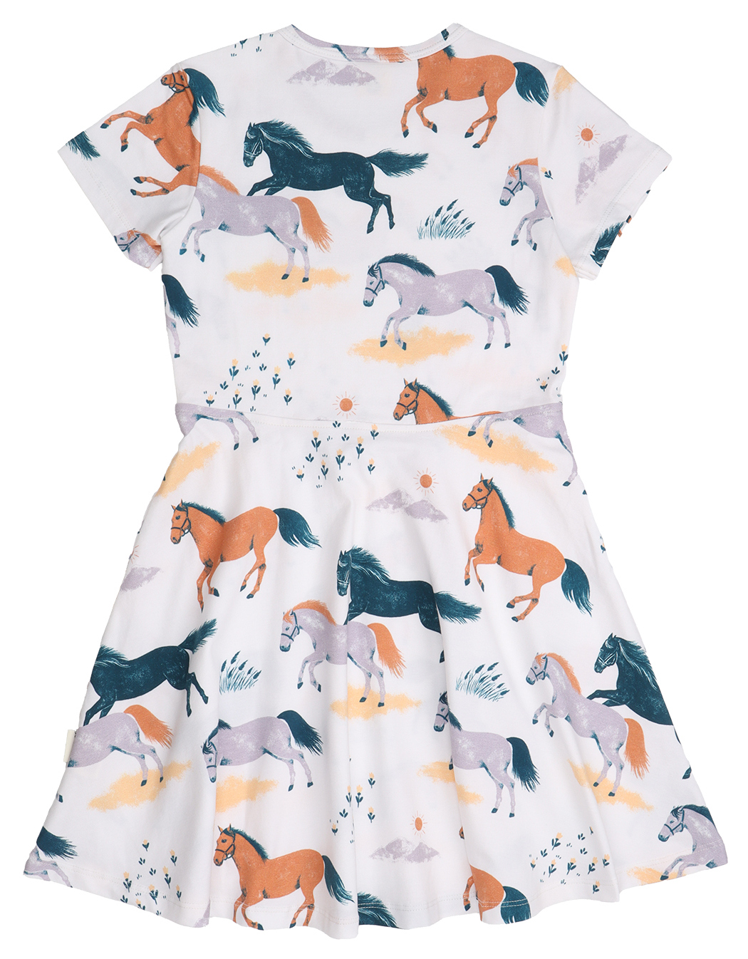 Walkiddy Kleid Happy Horses-Flared
